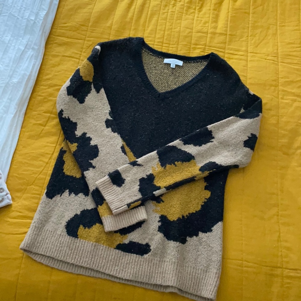 Cheetah sweater